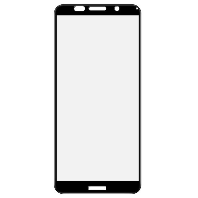 Захисне скло 9D FullGlue для Huawei Y5p/Honor 9s з чорною рамкою-0