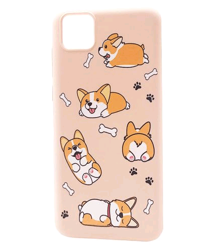 WAVE Fancy для Huawei Y5p/Honor 9S (corgi/pink sand)-0