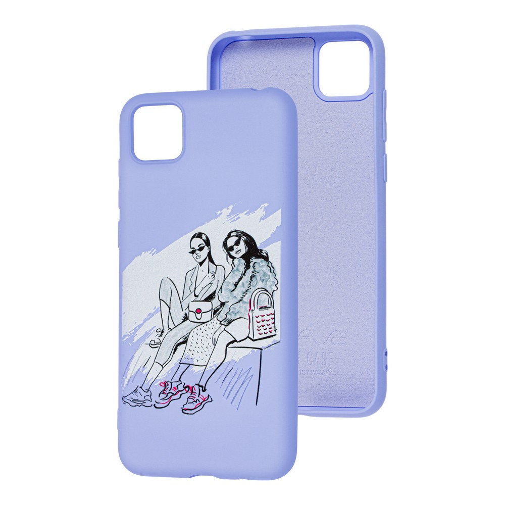 WAVE Fancy для Huawei Y5p/Honor 9S (fashion mode/light purple)-0