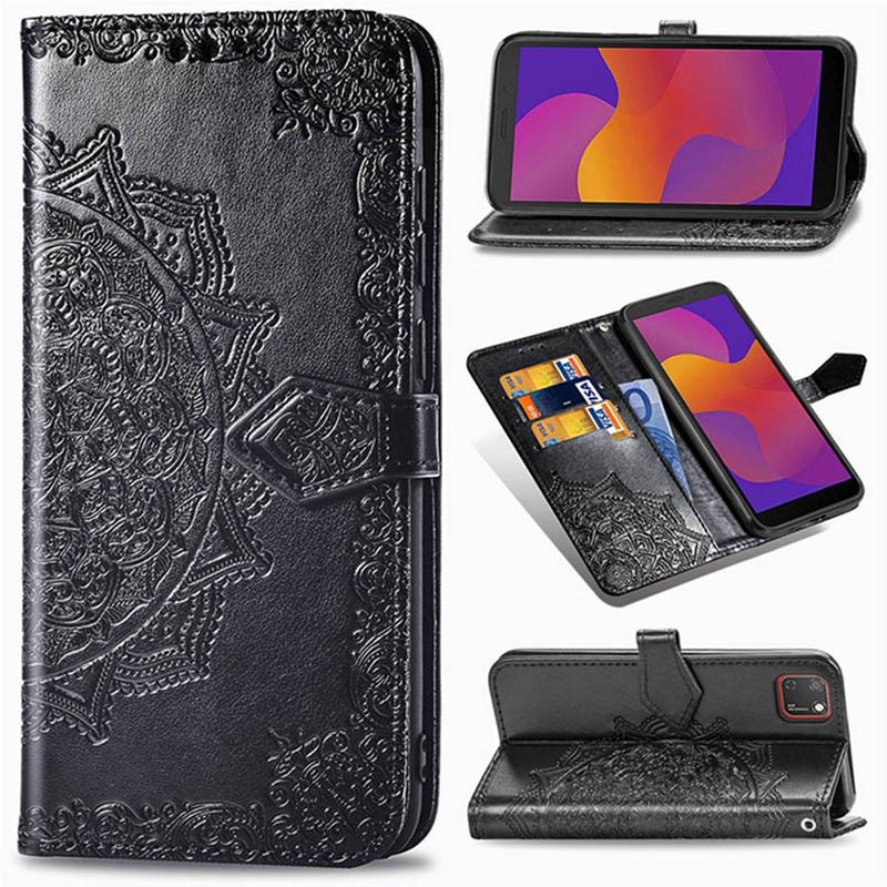 Книжка Art Case для Huawei Y5P/Honor 9S чорна-0