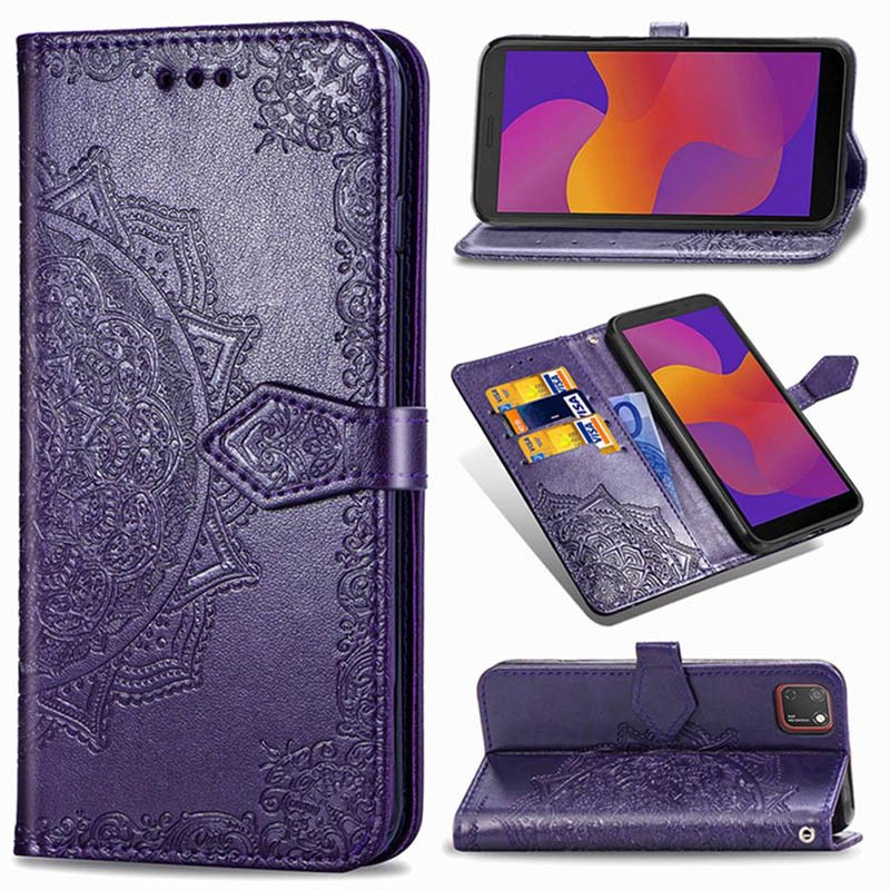 Книжка Art Case для Huawei Y5P/Honor 9S фіолетова-0