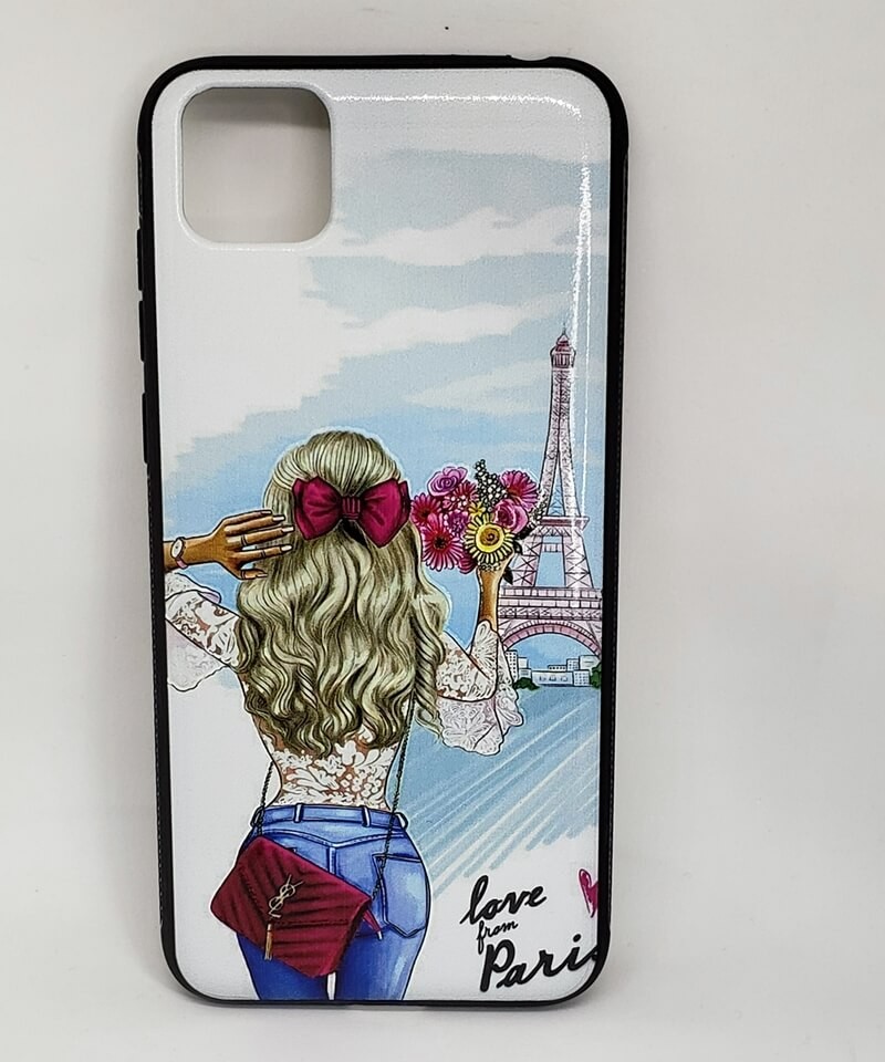 Накладка Girls для Huawei Y5P/Honor 9S "Love from Paris" (силікон+пластик)-0