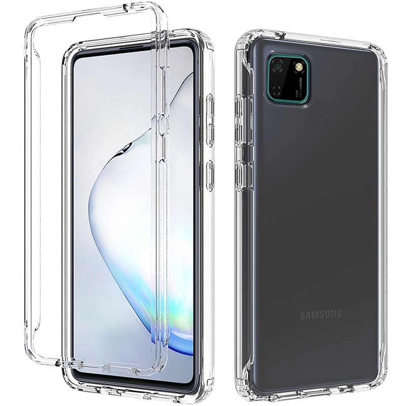 Накладка Full Body для Huawei Y5P прозора (силікон+пластик)-0