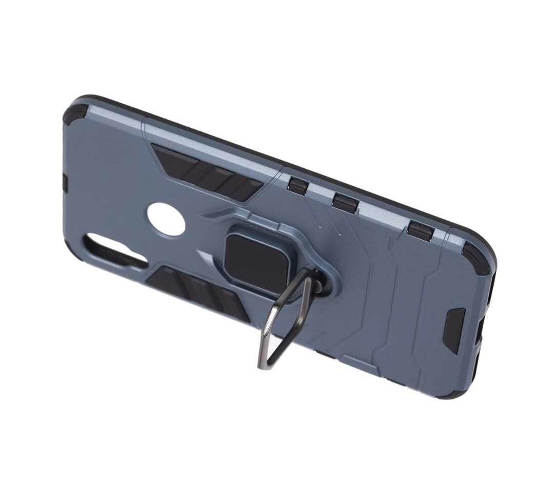 Накладка для Huawei Y6 Prime 2019 (MRD-LX1F) / Honor 8A (JAT-LX1) Armor 2.0 Сірий-3