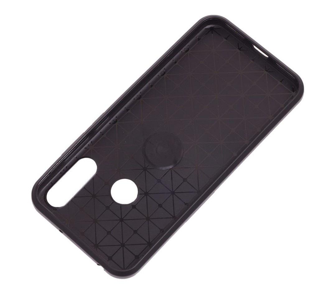 Накладка Autofocus з кільцем  Huawei Y6 Prime  2019 (MRD-LX1F) / Honor 8A (JAT-LX1)  чорна-1