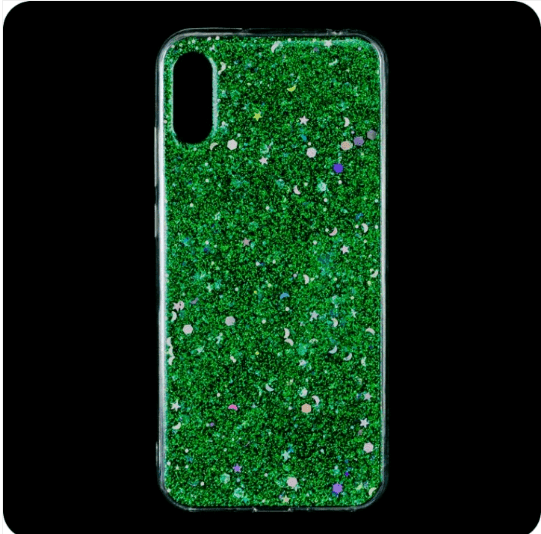 Накладка Confetti для Huawei Y6 2019 зелена-0