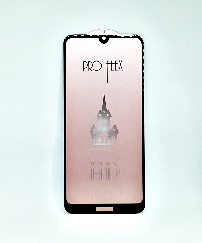 Захисне скло Flexi HD+ для Huawei Y6 2019 (Чорне)-0