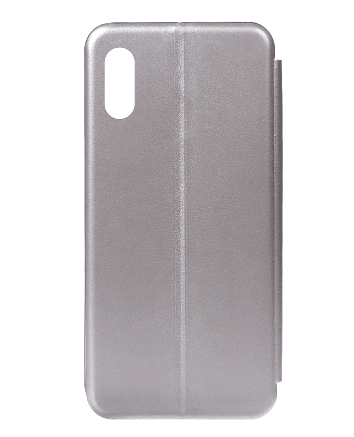 Книжка Premium для Huawei Y6 2019 (MRD-LX1F) / Honor 8A (JAT-LX1) сіра-1