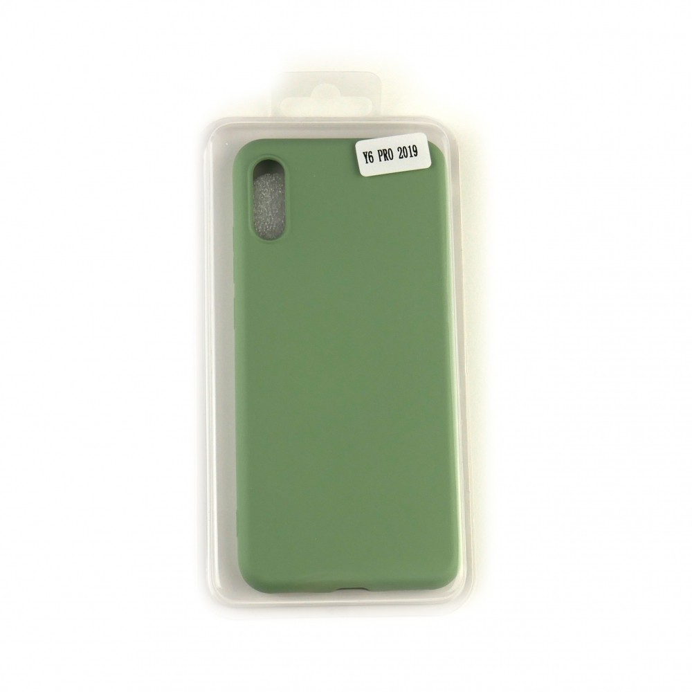 Silicone Case Full Cover Huawei Y6 2019 зелена-0