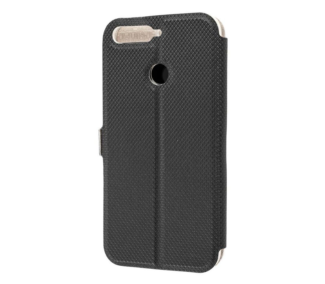 Книжка MODERN Style Huawei Y6 Prime (2018)  (2 вікна) (Чорна)-1