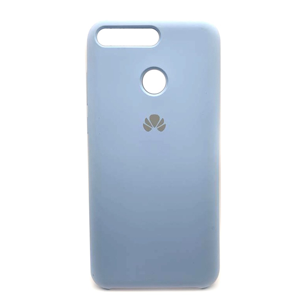 Silicone Case для Huawei Y6 Prime (2018) (Lilac Cream)-0