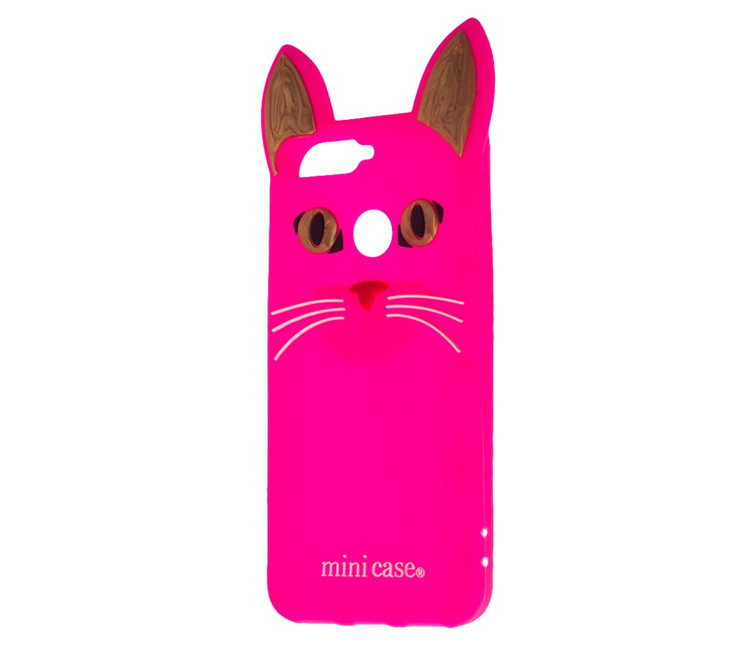 Накладка для Huawei Y6 Prime (2018) (ATU-l21)/ Honor 7C  (AUM-L41) / Honor 7A Pro (AUM-L29)   Cat 3D (Рожевий)-0