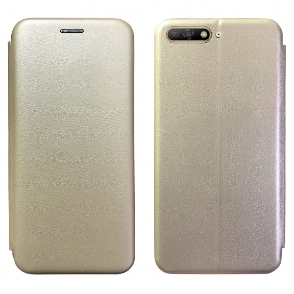 Книжка Premium для Huawei Y6 2018  золота-0