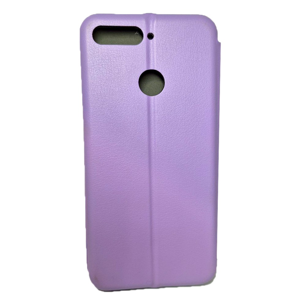 Книжка Premium для HUAWEI Y6 Prime (2018) Світло бузкова-1