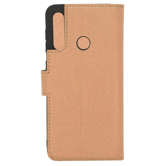 Книжка Bring Joy для Huawei Y6p карбон рожеве золото-1