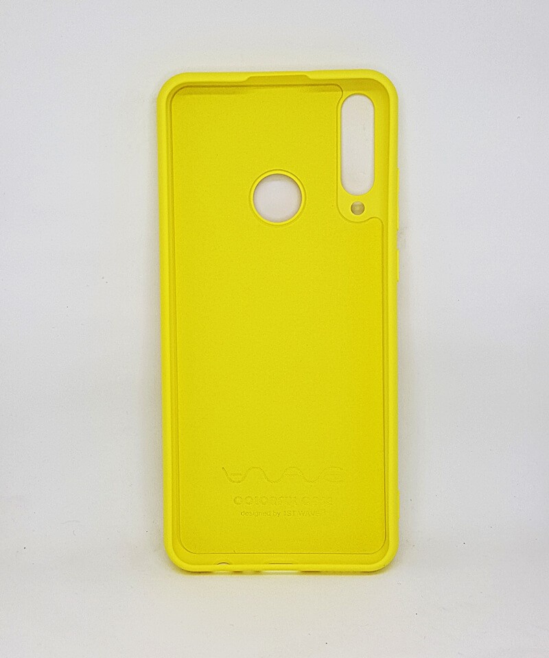 WAVE Colorful Case для Huawei Y6p (MED-LX9N) (yellow)-1