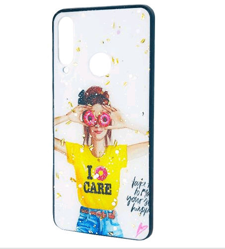 Накладка Mix Art для Huawei Y6P Дівчина і пончики-0