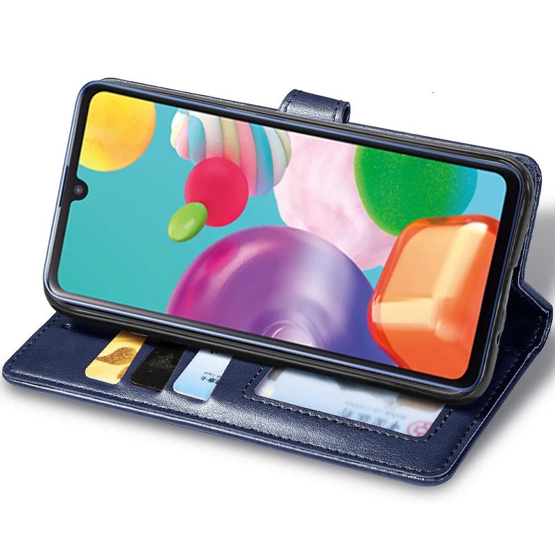 Книжка GETMAN Gallant для Huawei Y6P синя-3