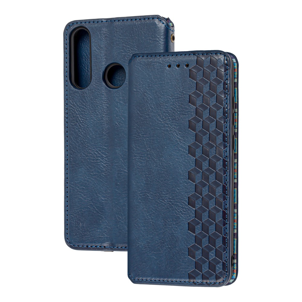 Книжка GETMAN Cubic для Huawei Y6P синя-0