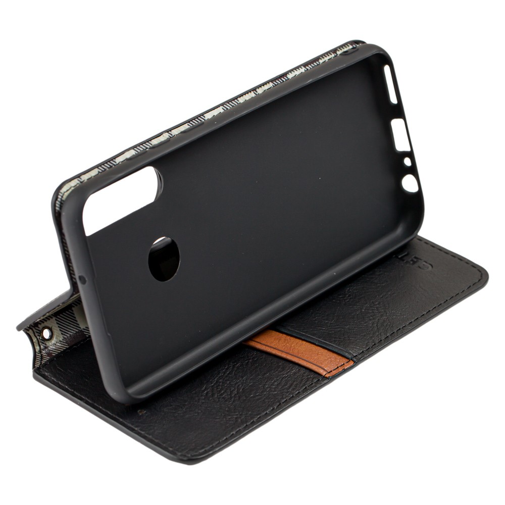 Книжка GETMAN Cubic для Huawei Y6P чорна-1
