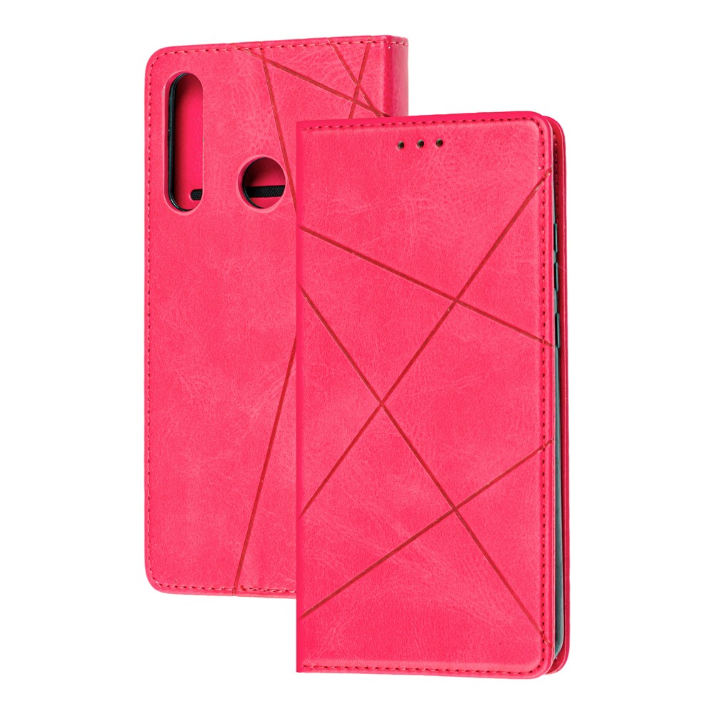 Книжка Business для Huawei Y6P малинова-0