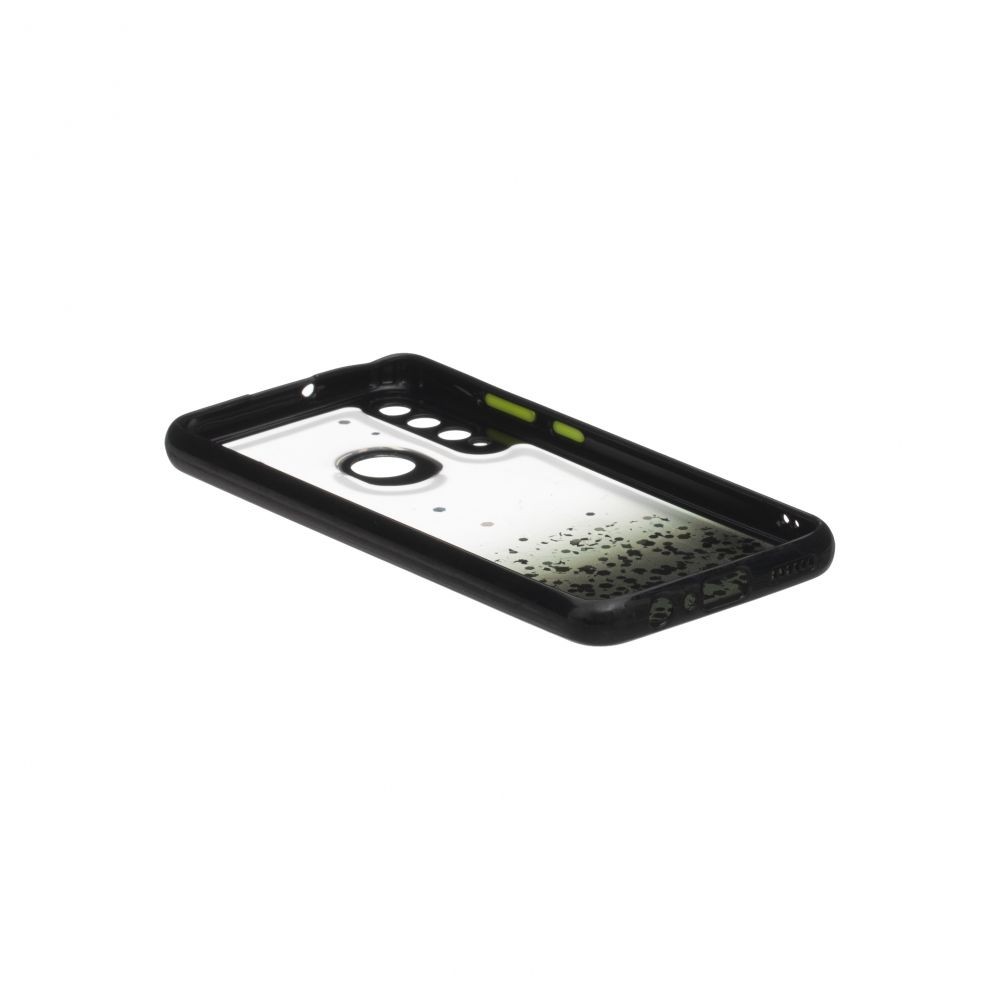 Накладка Glitter Bling Sequins для Huawei Y6P чорна-3