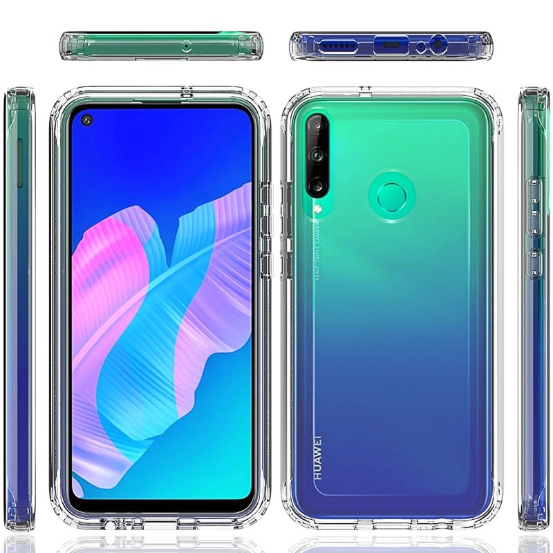 Накладка Full Body для Huawei Y6P прозора (силікон+пластик)-1