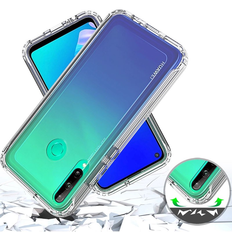 Накладка Full Body для Huawei Y6P прозора (силікон+пластик)-2