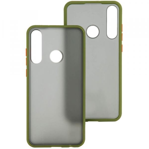 Накладка Totu Gingle для Huawei Y6P хакі-0
