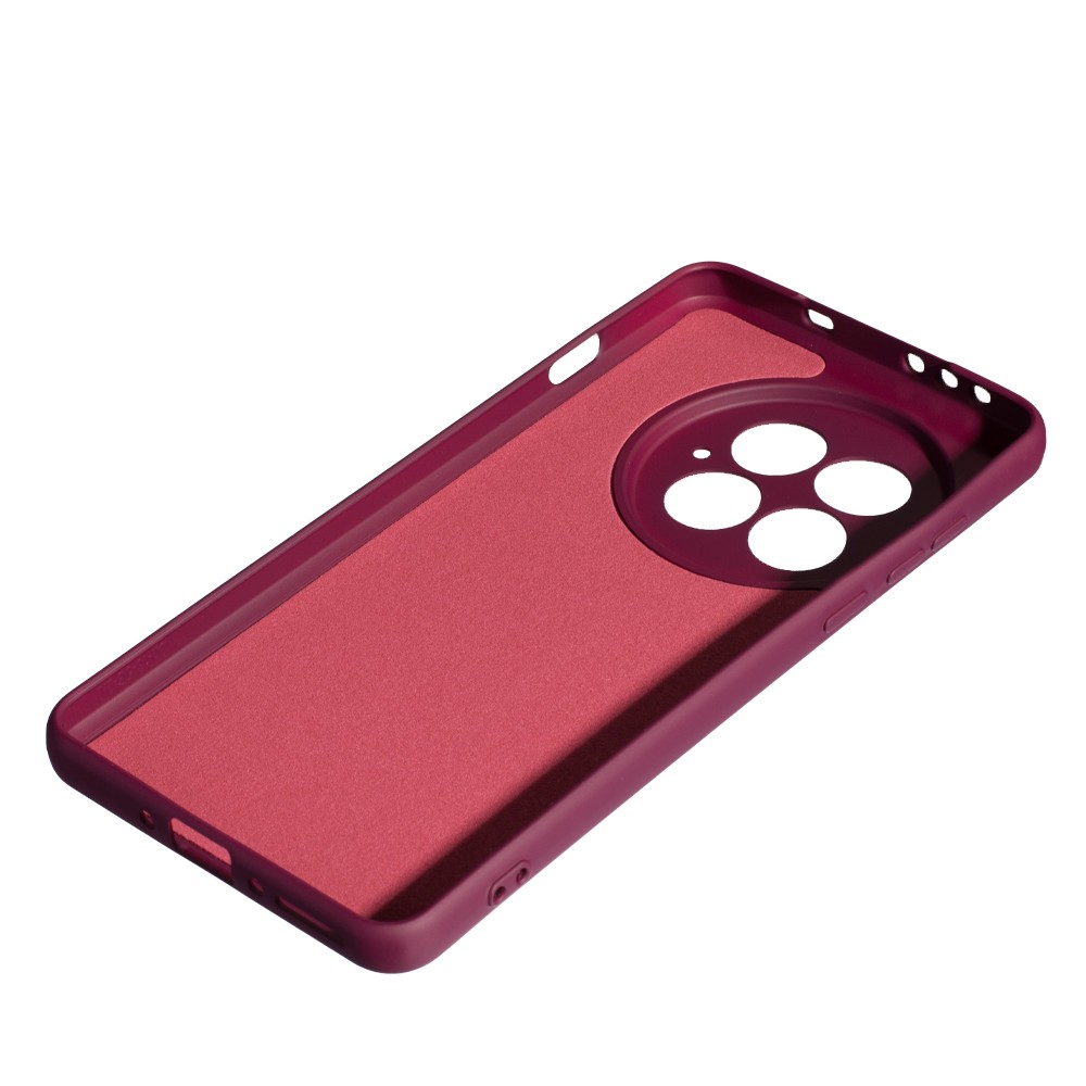 Чохол Silicone case SMTT для One Plus 13 бордовий-1