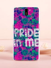Чехол для OnePlus One  "Pride in me" (пластик)-0