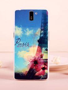 Чехол для OnePlus One  "Paris monamour" (пластик)-0