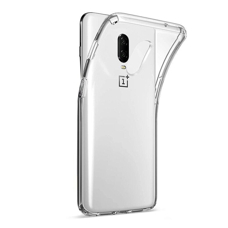 НакладкаI Crystal для One Plus 6T прозорий силікон-0