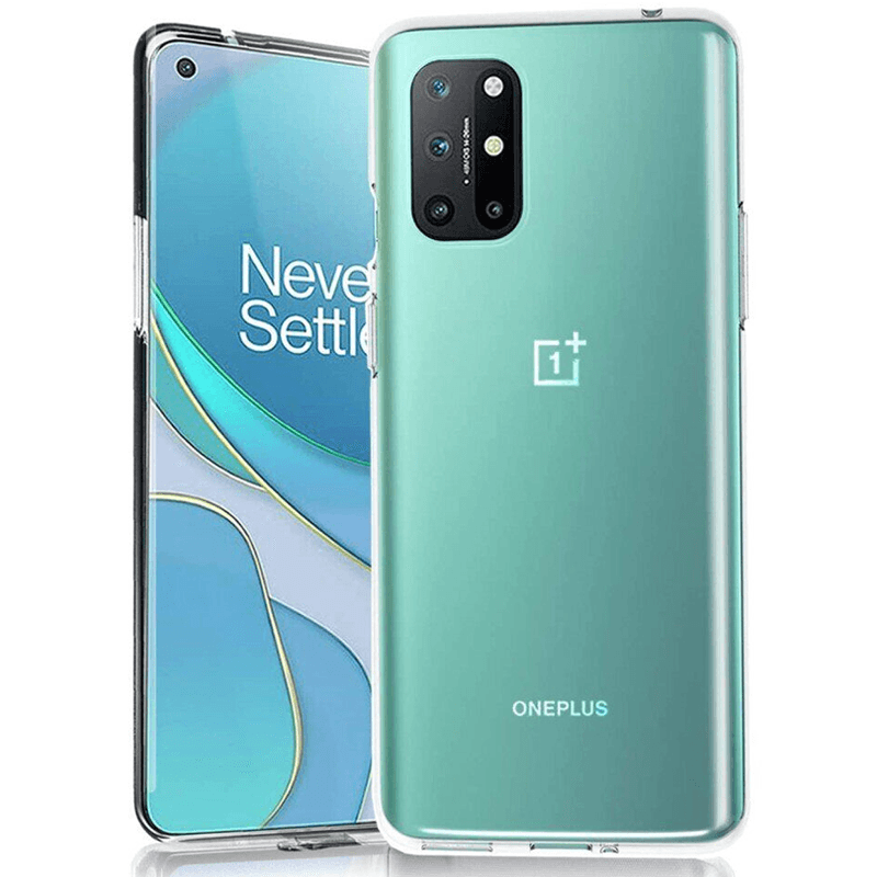 НакладкаI Crystal для One Plus 8T прозорий силікон-0