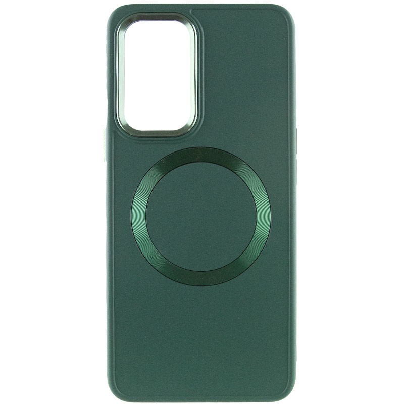 Накладка Bonbon Metal Style with MagSafe для OnePlus 9  (Green)-0