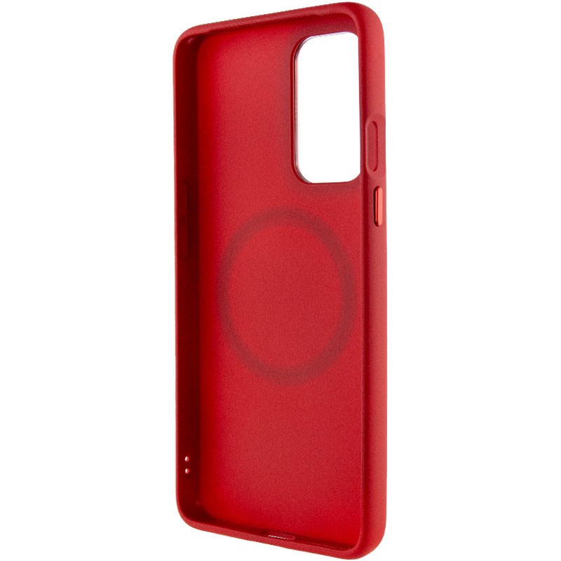 Накладка Bonbon Metal Style with MagSafe для OnePlus 9  (Red)-1