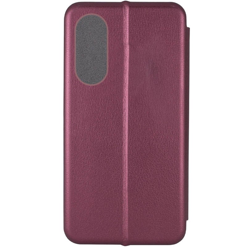Книжка Premium для Oppo A78 4G марсала-1