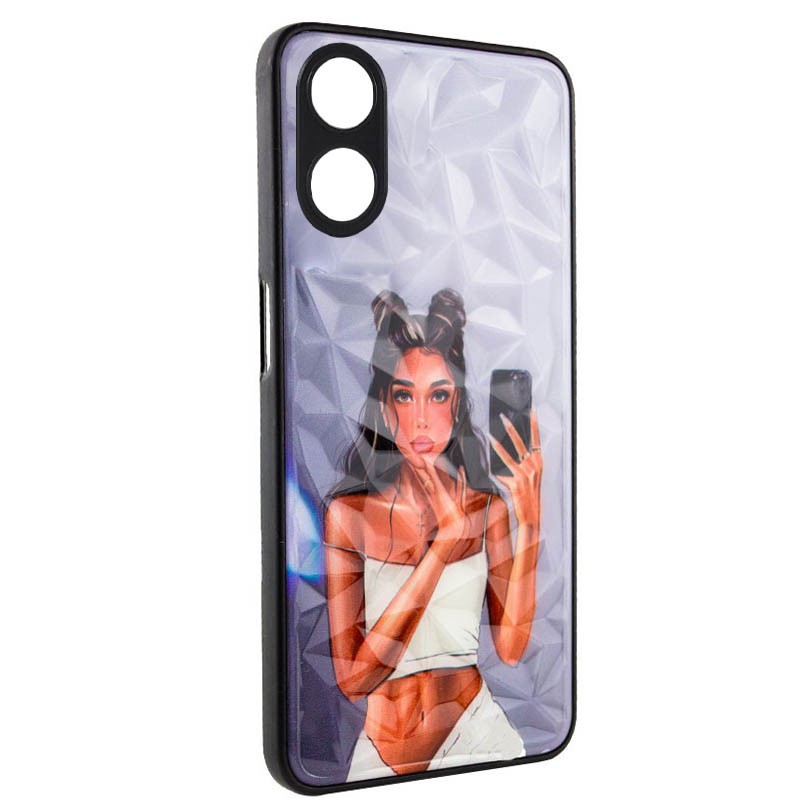 Накладка Prisma Ladies для Oppo A78 4G (Black in White)-0