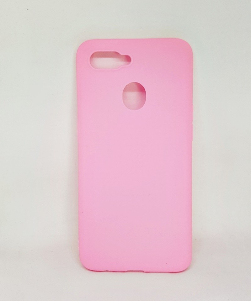 Накладка TPU Soft case для Oppo A12 рожева-0