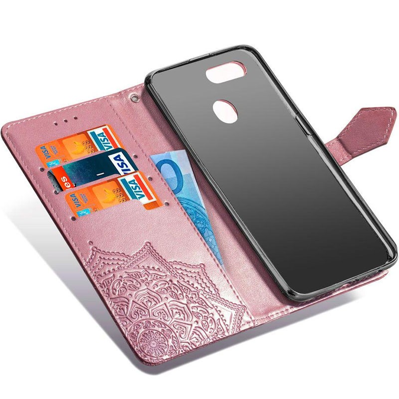 Книжка Art Case для Oppo A5s/A12 рожева-3
