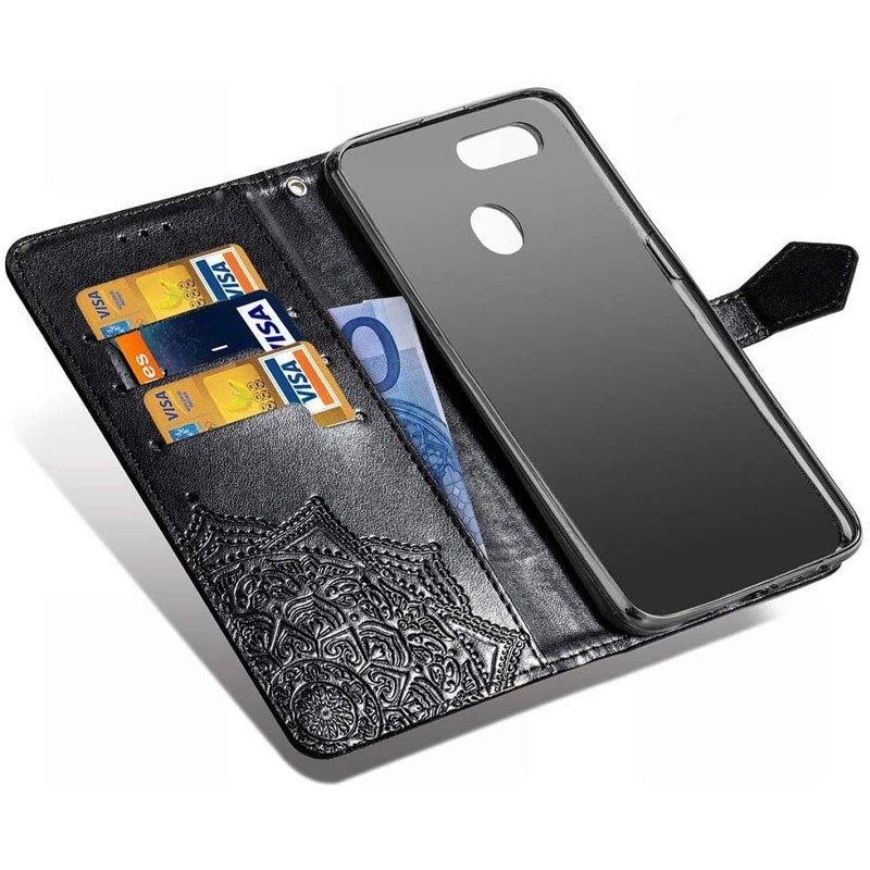 Книжка Art Case для Oppo A5s/A12 чорна-3