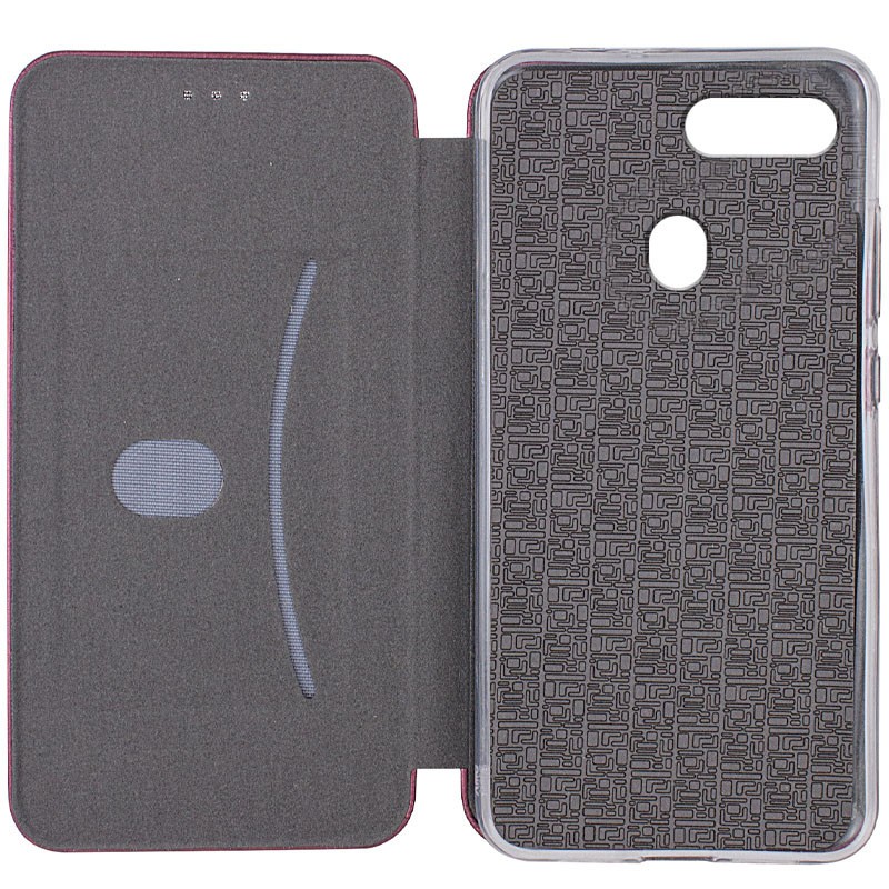 Книжка Premium для Oppo A12 / A5s бордова-3