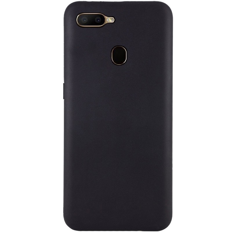 Накладка Epik Black для Oppo A5s/A12 чорна-0