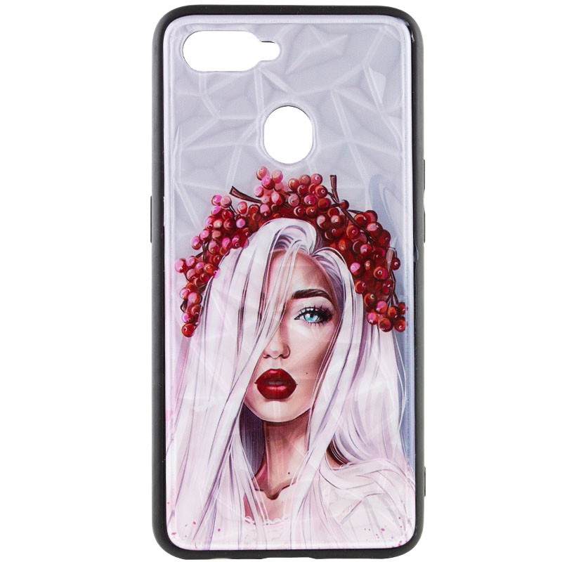 Накладка Ladies для Oppo A5s/A12 Ukrainian girl-0