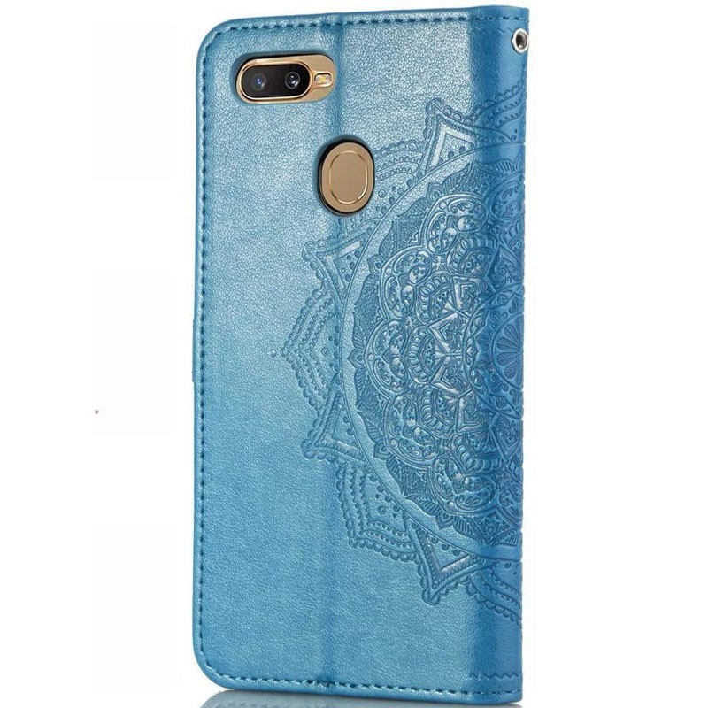 Книжка Art Case для Oppo A5s/A12 синя-1