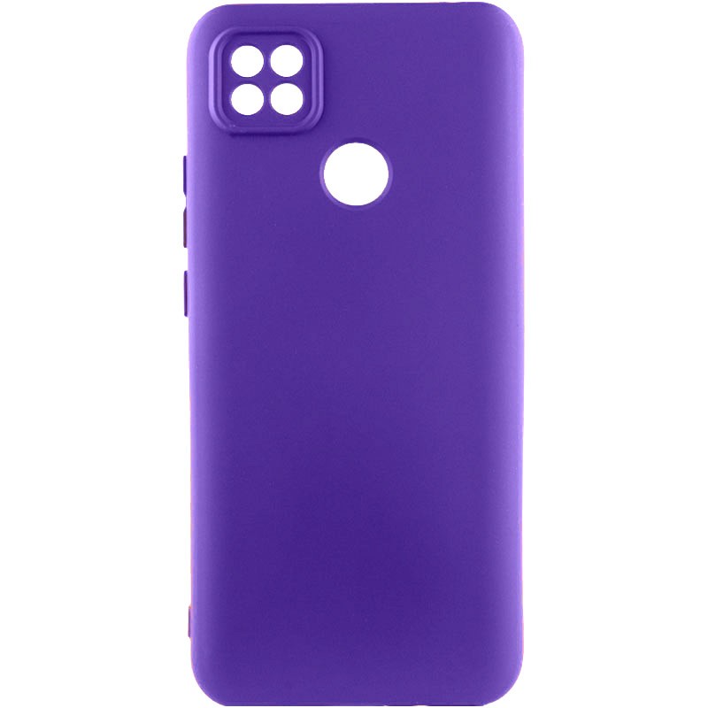 Silicone Cover Lakshmi Full Camera (AA) для Oppo A15s/A15 (Iris)-0
