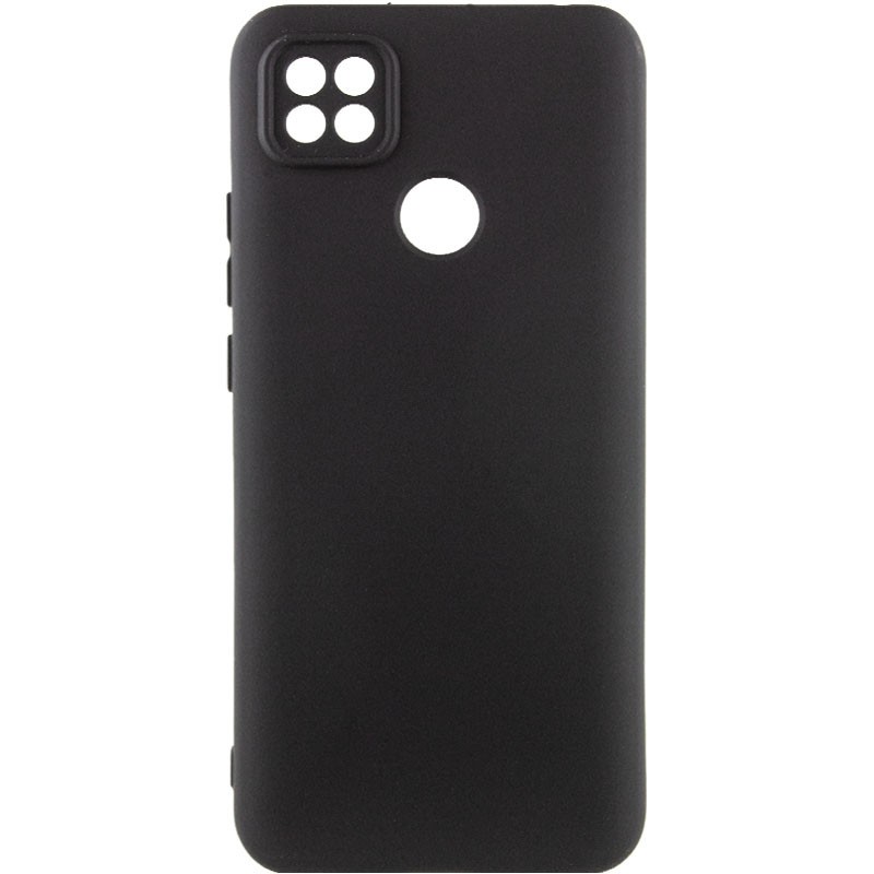 Silicone Cover Lakshmi Full Camera (AA) для Oppo A15s/A15 (Black)-0