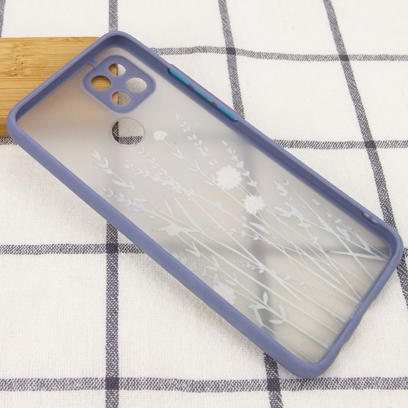 Накладка Totu Gingle Print для Oppo A15s / A15 Польові квіти-3
