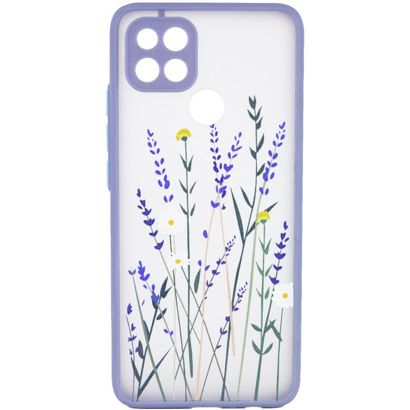 Накладка Totu Gingle Print для Oppo A15s / A15 Польові квіти-0