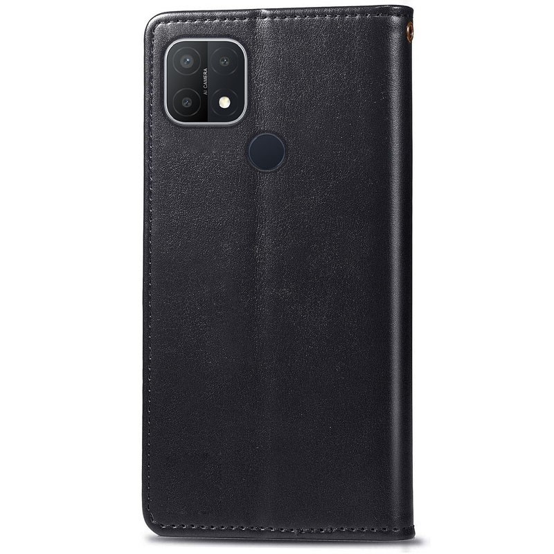 Книжка GETMAN Gallant для Oppo A15/A15s чорна-1